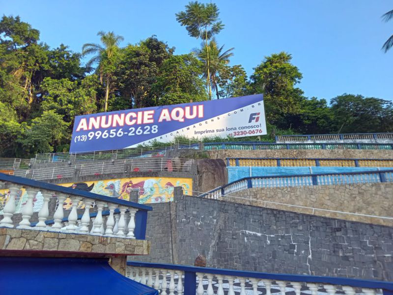 Painel em So Vicente - Ilha Porchat