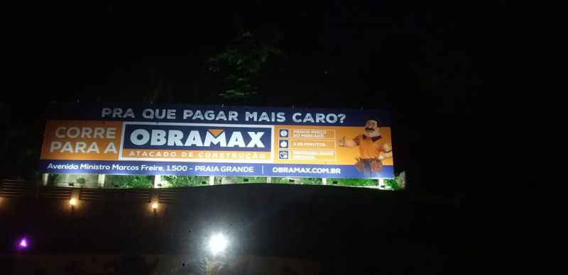 Painel em So Vicente - Ilha Porchat